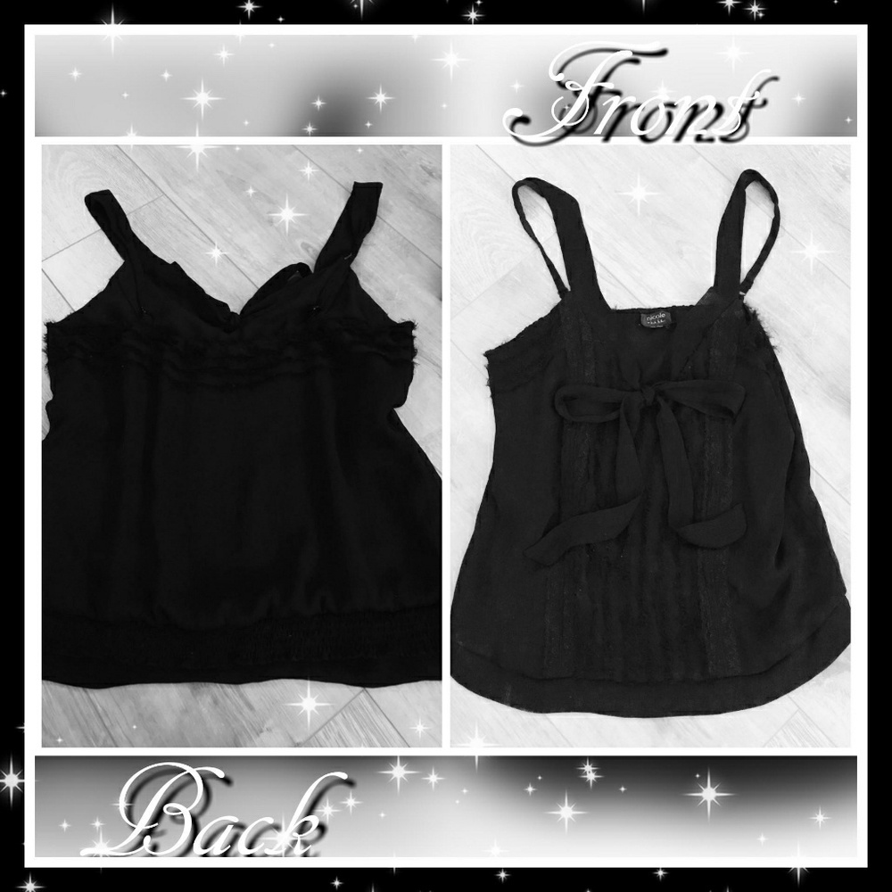 3x Hp🖤'nicole' by 'Nicole Miller' CAMI TOP - Picture 5 of 5